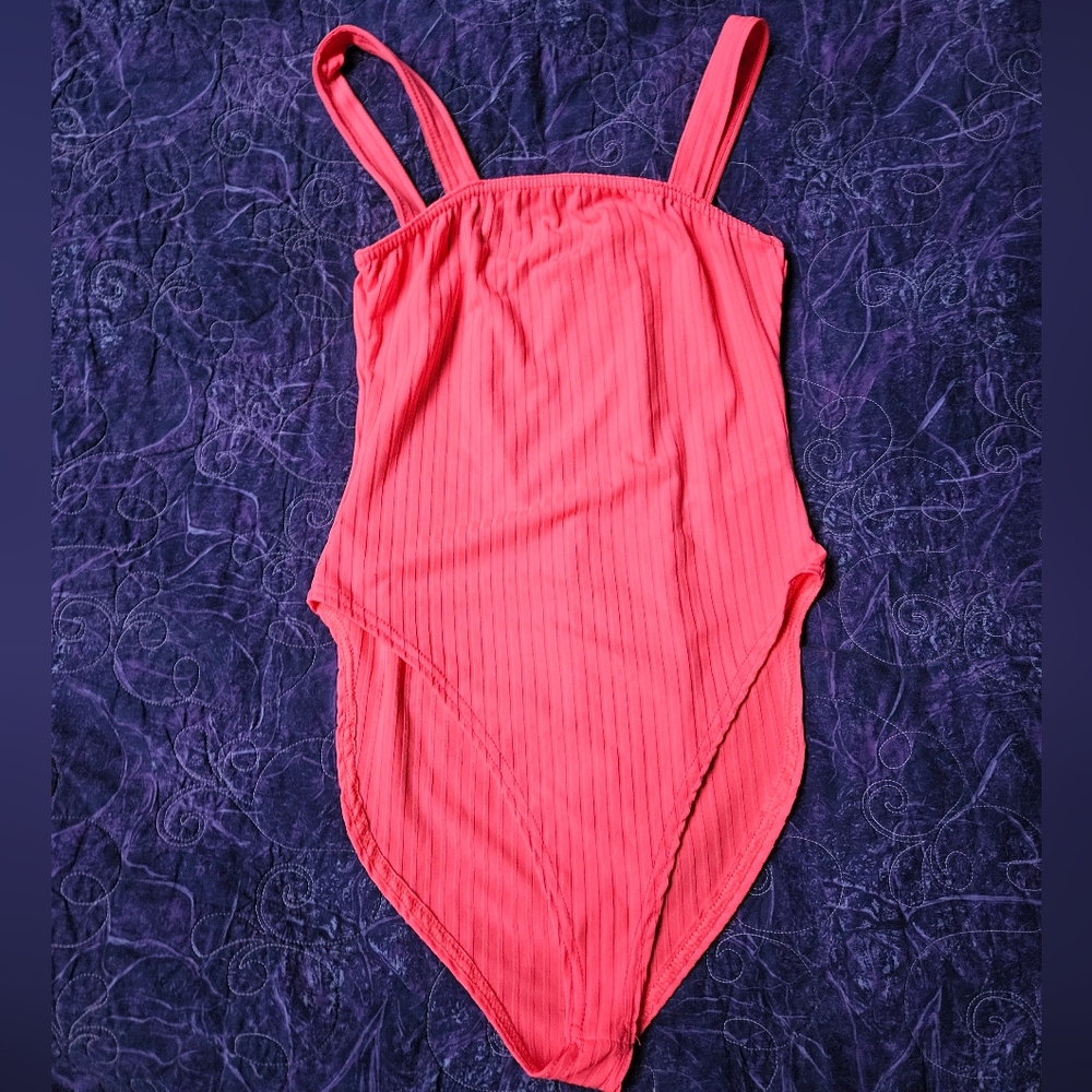 Pink bodysuit